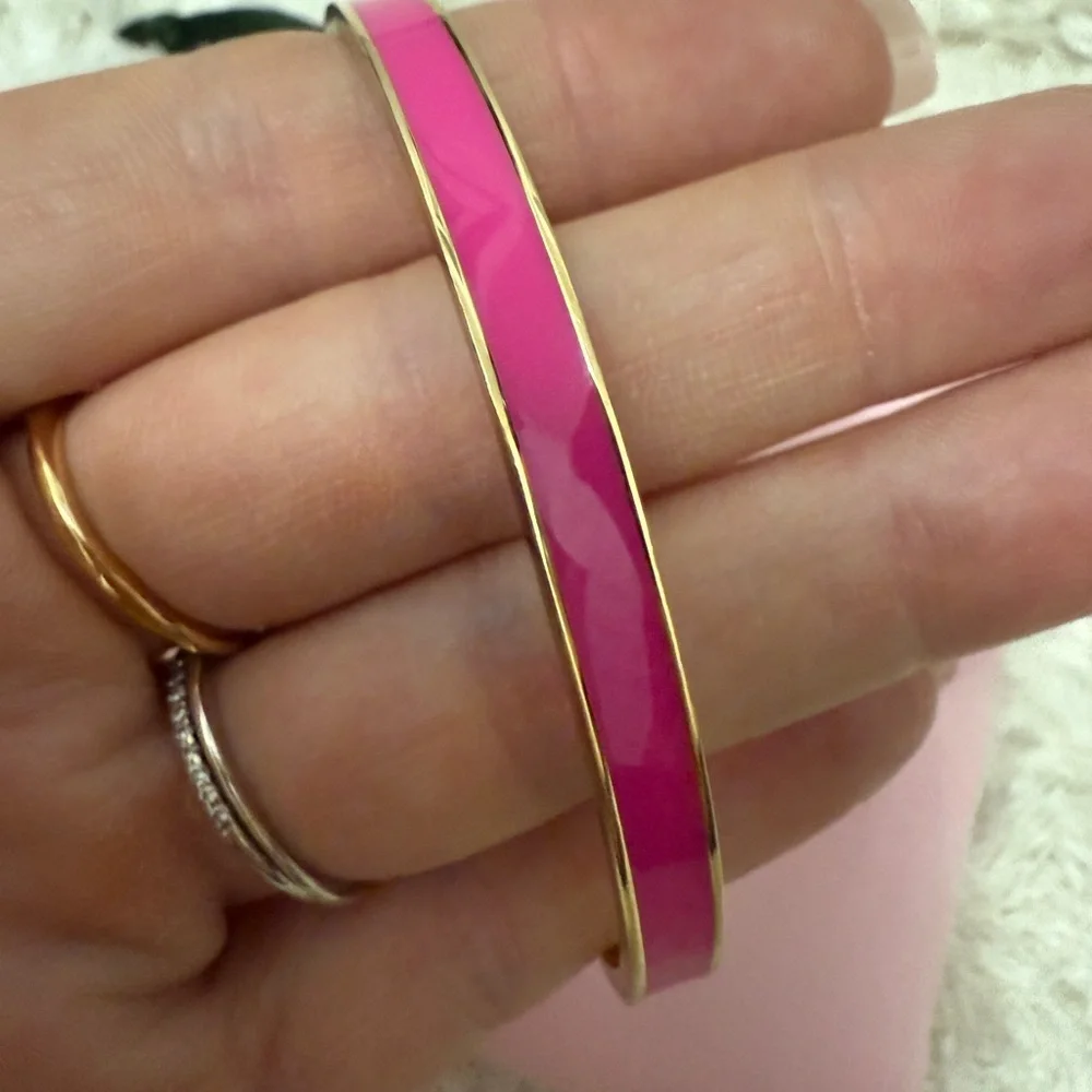 🩷Kate Spade Gold Bangle Bracelet - Picture 2 of 8